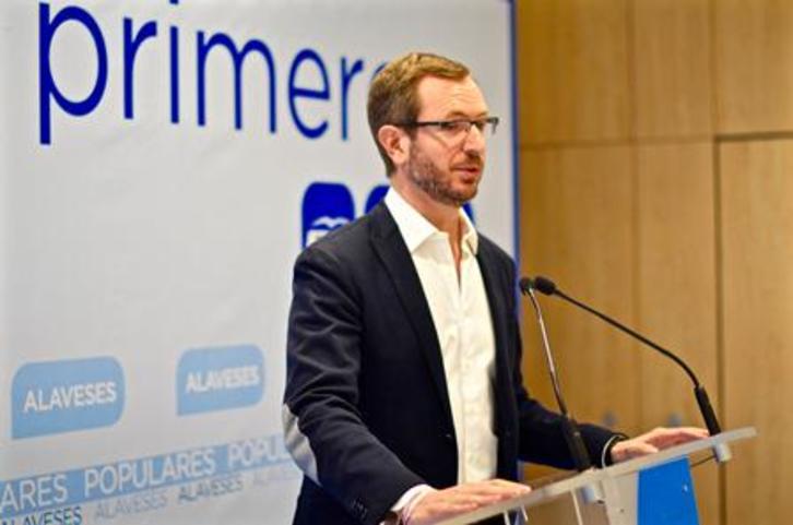 Javier Maroto, en una imagen de archivo. (@Gana_Alava)