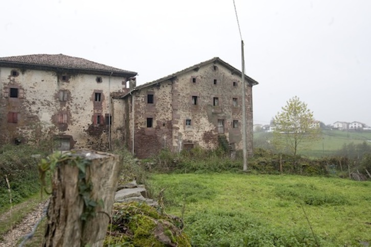 Imagen de archivo del lugar en el que está proyectado el complejo de Aroztegia. (Iñigo URIZ/ARGAZKI PRESS)