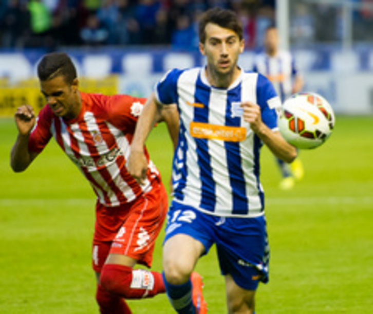 El Alavés no ha podido con el Girona. (Juan Carlos RUIZ / ARGAZKI PRESS)