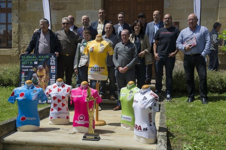 Biraren aurkezpena izan da gaur Iurretan. (Monika DEL VALLE / ARGAZKI PRESS)