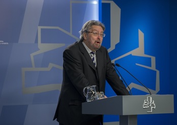 Manu Lezertua, EAEko Ararteko berria. (Juanan RUIZ/ARGAZKI PRESS)