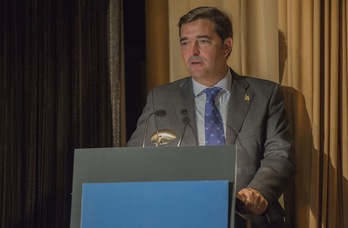 Álvaro Bilbao, en la presentación de esta campaña, allá por setiembre. (Andoni CANELLADA / ARGAZKI PRESS)