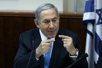 El primer ministro israelí, Benjamin Netanyahu. (Menahem KAHANA/AFP PHOTO)