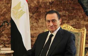 El expresidente egipcio Hosni Mubarak, en una imagen de archivo. (Khaled DESOUKI/AFP PHOTO)