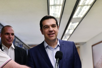 Alexis Tsipras, en una imagen de archivo. (Louisa GOULIMAKI / AFP)