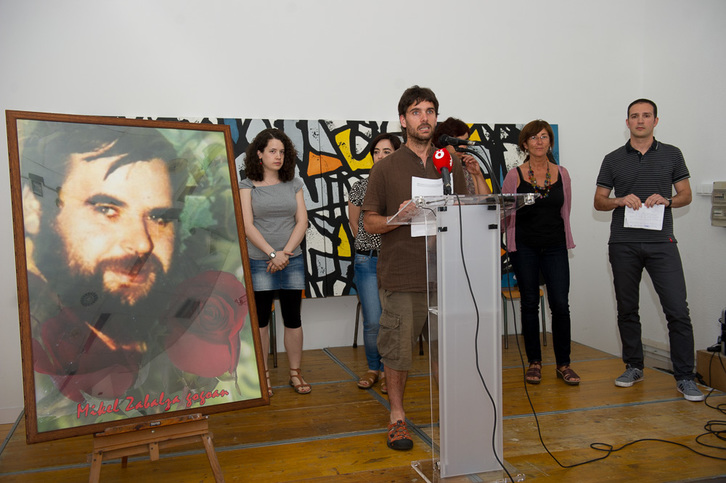 ‘Galdutako objektuak’ proiektu dokumentalaren aurkezpena. (ARGAZKI PRESS)