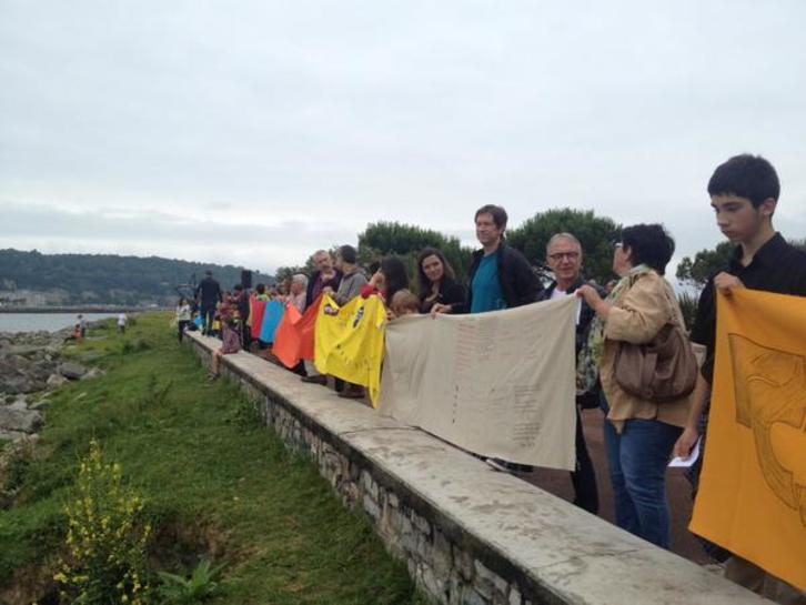 «Kotte» Ezenarro, Hendaiako alkateak parte hartu du ekimenean.