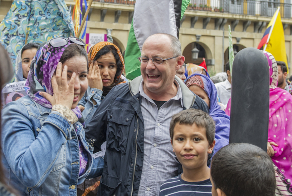 Juan Karlos Izagirre alkateak ere parte hartu du Aniztasunaren festa. Juan Karlos Izagirre alkateak ere parte hartu du Aniztasunaren festa.