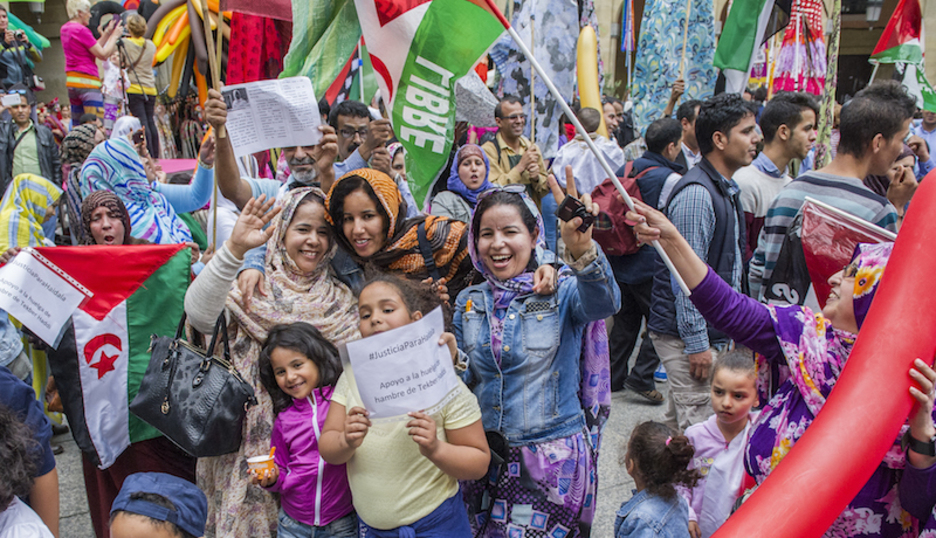 Sahararrak ere protagonista (Gorka RUBIO / ARGAZKI PRESS) Sahararrak ere protagonista (Gorka RUBIO / ARGAZKI PRESS)