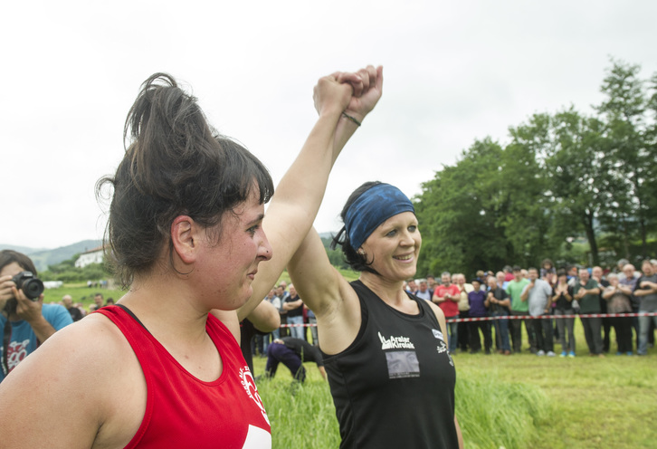 Astondoa eta Etxaburua. (Jon URBE / ARGAZKI PRESS)