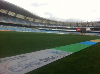 Preparativos para la cita del domingo en Donostia.