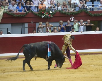 Última corrida hasta la fecha en Illunbe, en agosto de 2012. (Gorka RUBIO / ARGAZKI PRESS)