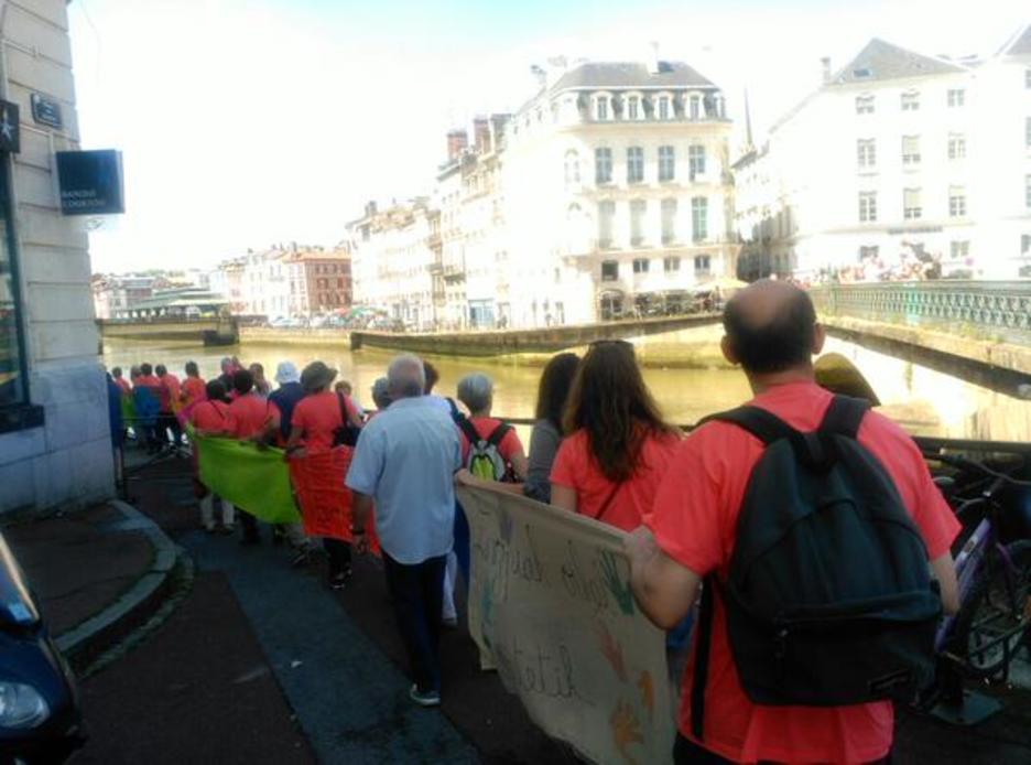 Oihal katea martxan. (@mediabask)