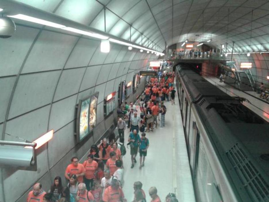 Bilboko metroa. (via twitter @goikodeusto)