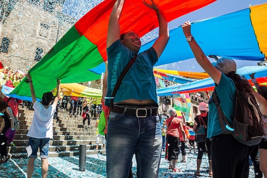 Acto en Gasteiz. (Iñigo URIZ / ARGAZKI PRESS)