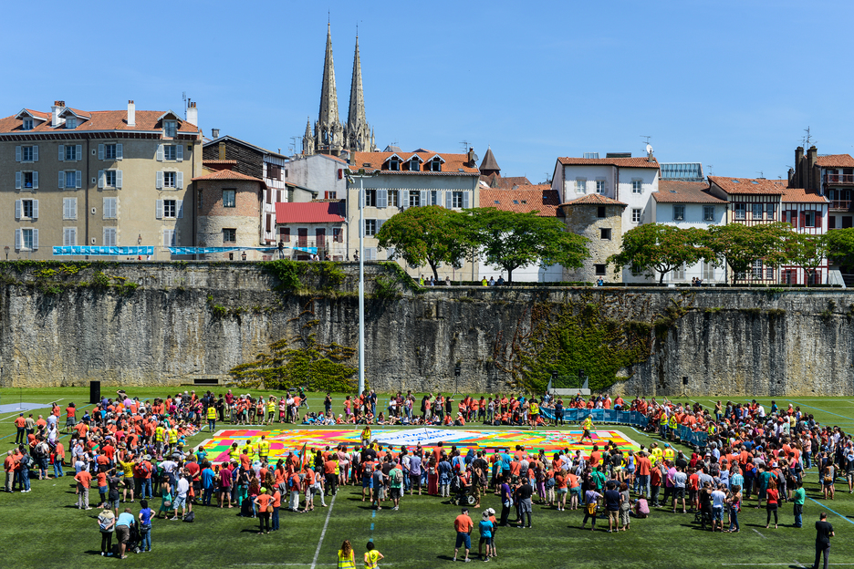 Amaiaera ekitaldia Belaskainen. (Isabelle Miquelestorena) 