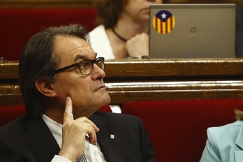 El president del Govern, Artur Mas, en una imagen de la pasada semana. (Quique GARCÍA/AFP PHOTO)