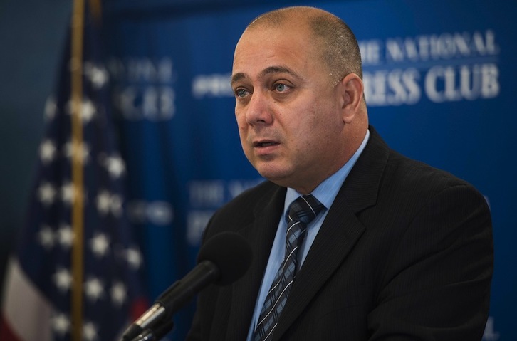 El ministro cubano de Salud, Roberto Morales, ha ofrecido una conferencia en Washington. (Jim WATSON/AFP)