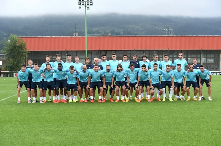2015/2016 denboraldiko lehen entrenamendua. (@athletic_eus)