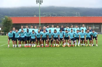 2015/2016 denboraldiko lehen entrenamendua. (@athletic_eus)