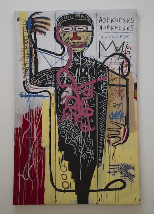 La obra ‘Versus Medici’ del artista estadounidense. (Monika DEL VALLE/ARGAZKI PRESS)