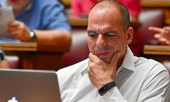El exministro de Finanzas, Yanis Varoufakis. 