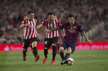Final de Copa entre Athletic y Barcelona. (Marisol RAMÍREZ / ARGAZKI PRESS)
