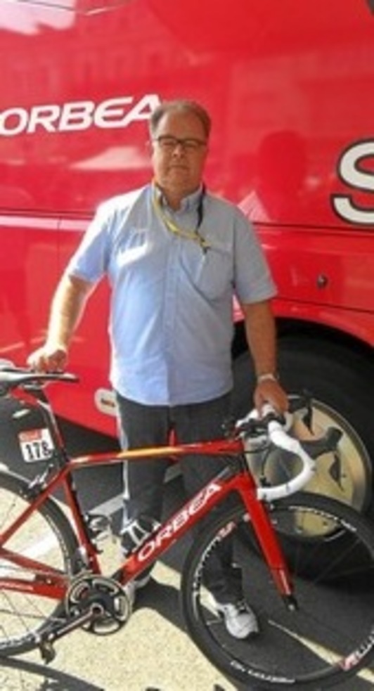 Yves Sanquer, máximo responsable del Cofidis. (NAIZ)