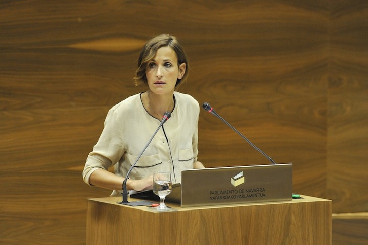 María Chivite. (Idoia ZABALETA / ARGAZKI PRESS)