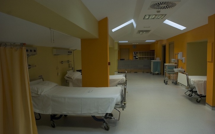 Instalaciones del hospital de Mendaro. (Jon URBE / ARGAZKI PRESS)