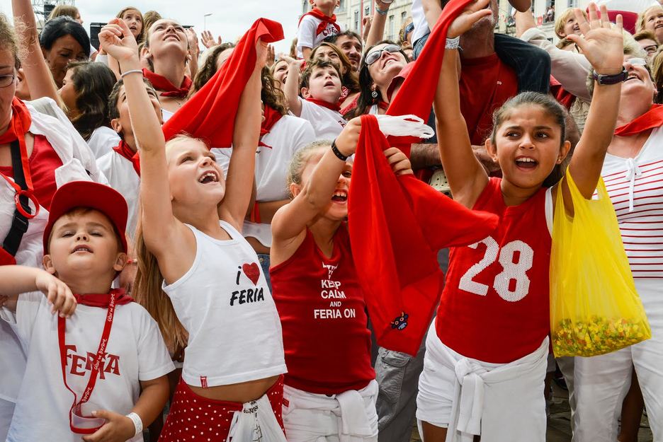 Les enfants étaient nombreux à réveiller le roi Leon.