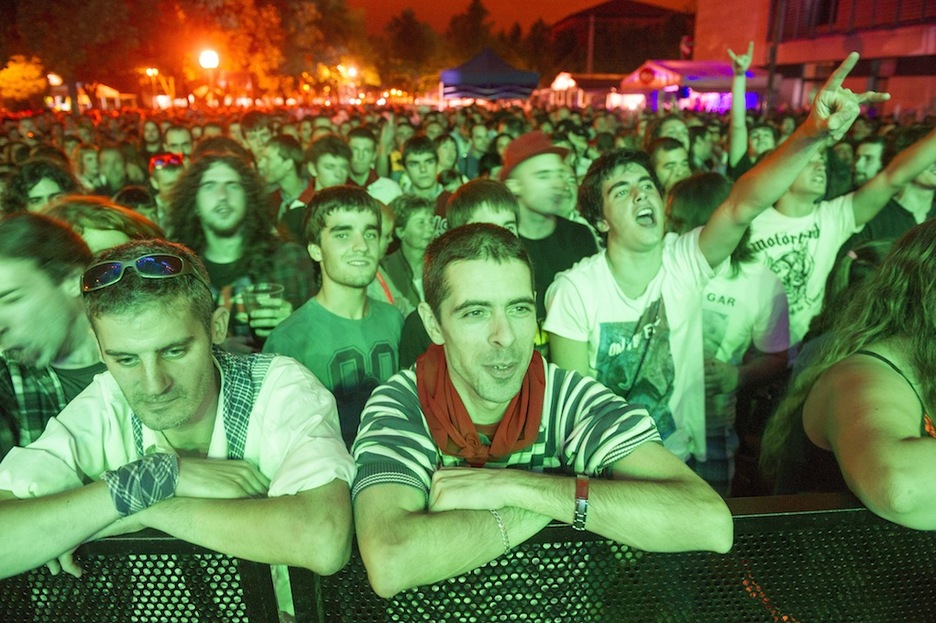 Concierto de Su Ta Gar, el jueves por la noche.  (Juanan RUIZ / ARGAZKI PRESS)