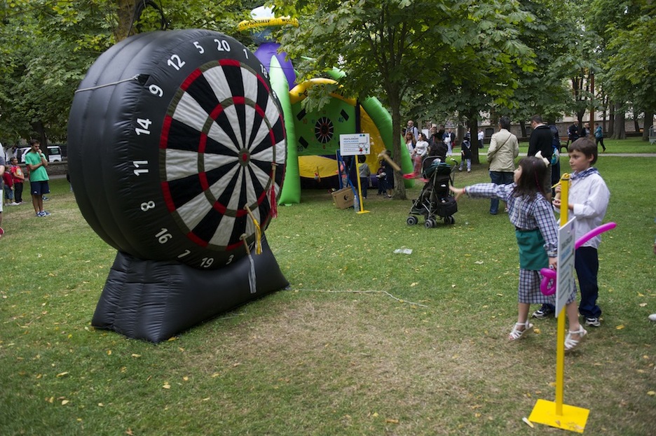 Juegos infantiles. (Juanan RUIZ/ ARGAZKI PRESS)