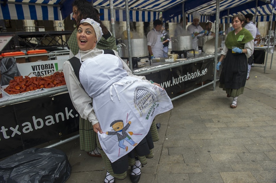 Concurso gastronómico. (Juanan RUIZ/ ARGAZKI PRESS)