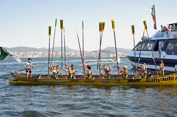 Los oriotarras celebran su victoria. (ligasanmiguel.com)