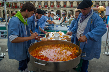 Patatas con chorizo. (Juanan RUIZ / ARGAZKI PRESS)