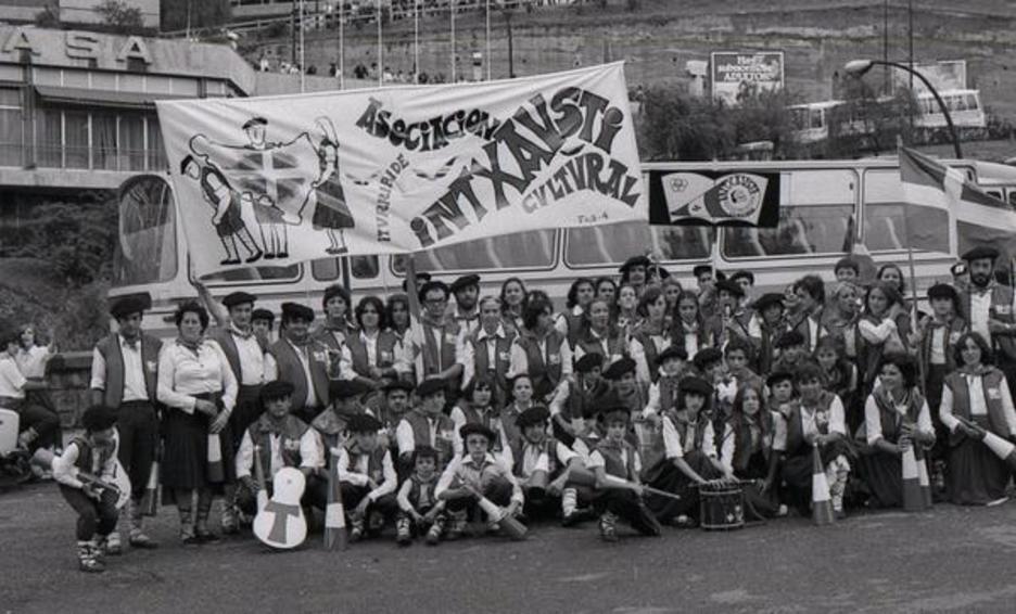 <strong>1979</strong> Iturribideko Intxausti Begoñako jaitsieran.