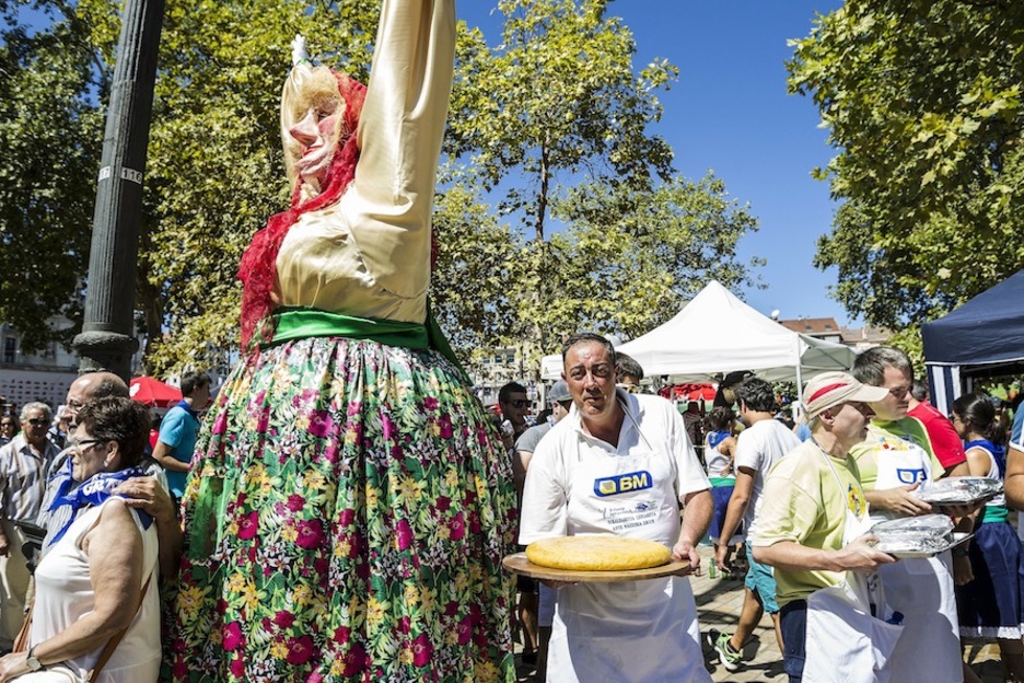 Tamainako tortilak izan dira lehiaketan. (Aritz LOIOLA / ARGAZKI PRESS)