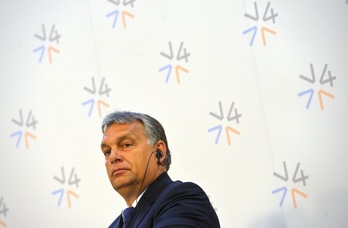 El primer ministro húngaro, Viktor Orban. (Michal CIZEK / AFP)