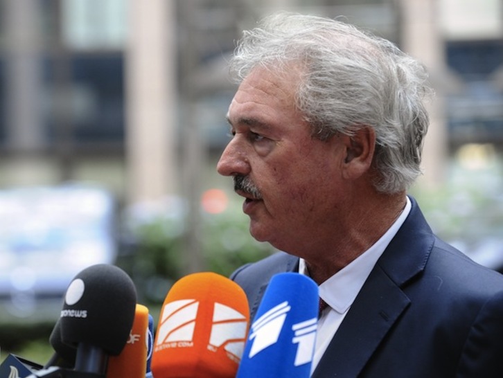 El ministro de Asuntos Exteriores de Luxemburgo y presidente de turno de la UE, Jean Asselborn. (John THYS / AFP)