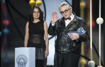 El director George Miller ha recibido el premio Fipresci. (Jagoba MANTEROLA / ARGAZKI PRESS)