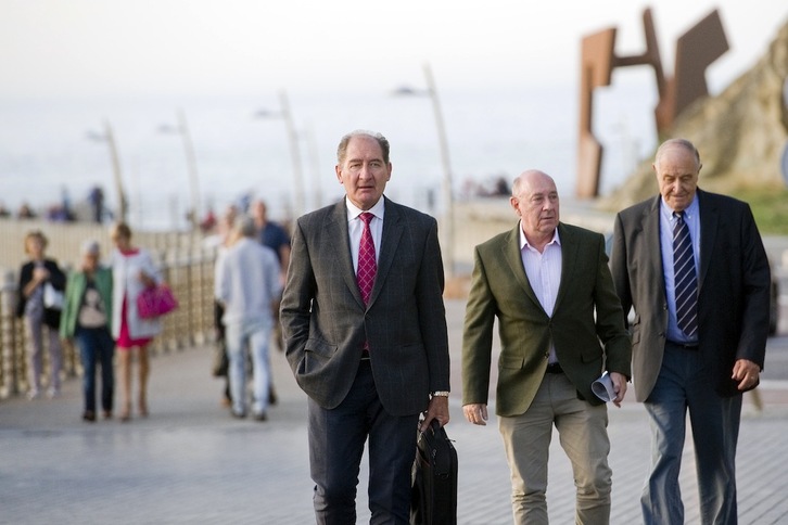 Brian Currin, durante una anterior visita a Euskal Herria. (Juan Carlos RUIZ / ARGAZKI PRESS)