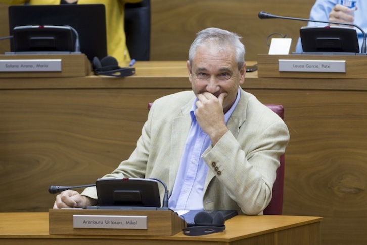 Mikel Aranburu es el nuevo presidente de Audenasa. (Iñigo URIZ / ARGAZKI PRESS)