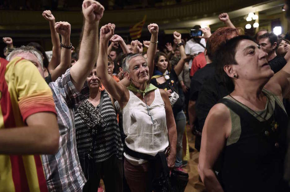 CUPek hazkunde izagurria izan du eta 335.000tik gora boto lortu ditu (Josep LAGO | AFP)