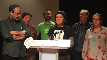 Representantes de la CUP, en la valoración de los resultados electorales. (@cupnacional)