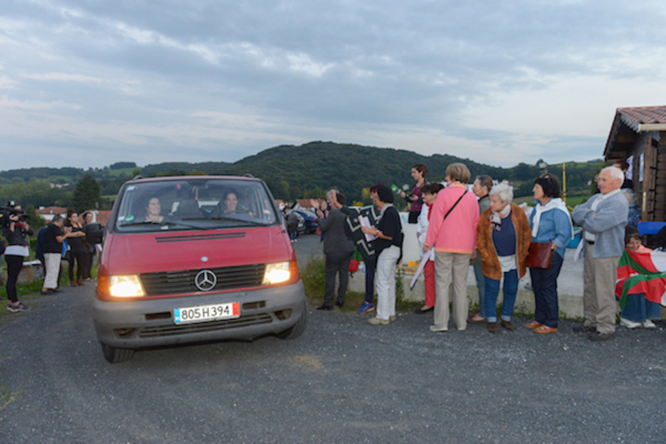 Irailaren 28an Euskal Herrira ailegatu zen martxa