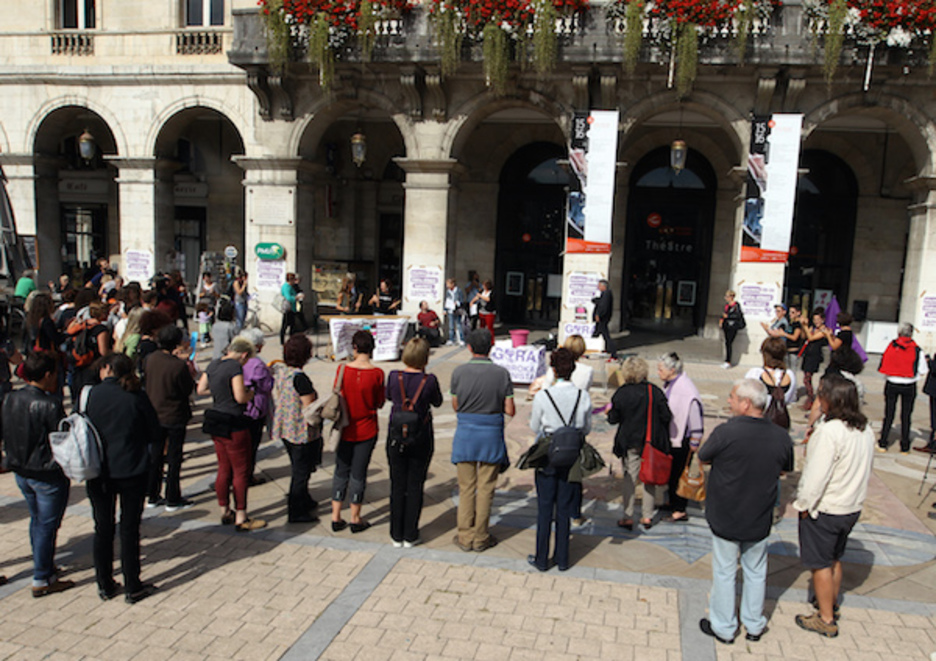 Irailaren 30ean, 16.30etan Emakumeen Mundu martxa Baionatik abiatuko da.