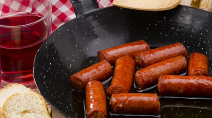 Iruñea ha acogido el XI Concurso Navarro de Txistorra.