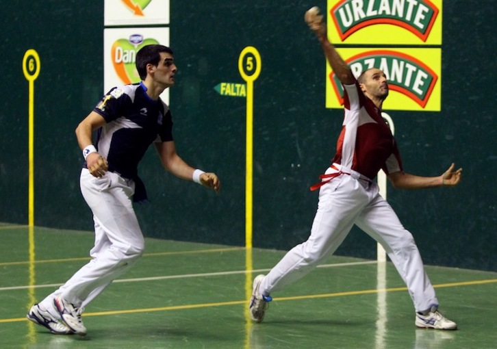 Xala se ha impuesto 22-18 a Ezkurdia en Biarritz. (Bob EDME)