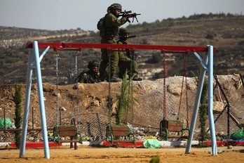 Soldados israelíes en Jerusalen. (Abbas MOMANI / AFP)